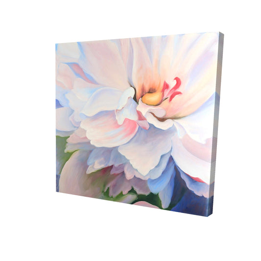 Pastel colored flower - 32x32 Print on canvas