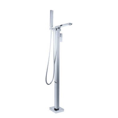 Single Handle Floor Mounted Freestanding Tub Filler