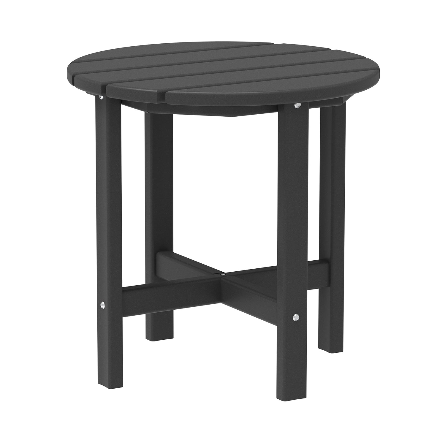 Outdoor Adirondack Tea Table Classic Design  (Black)