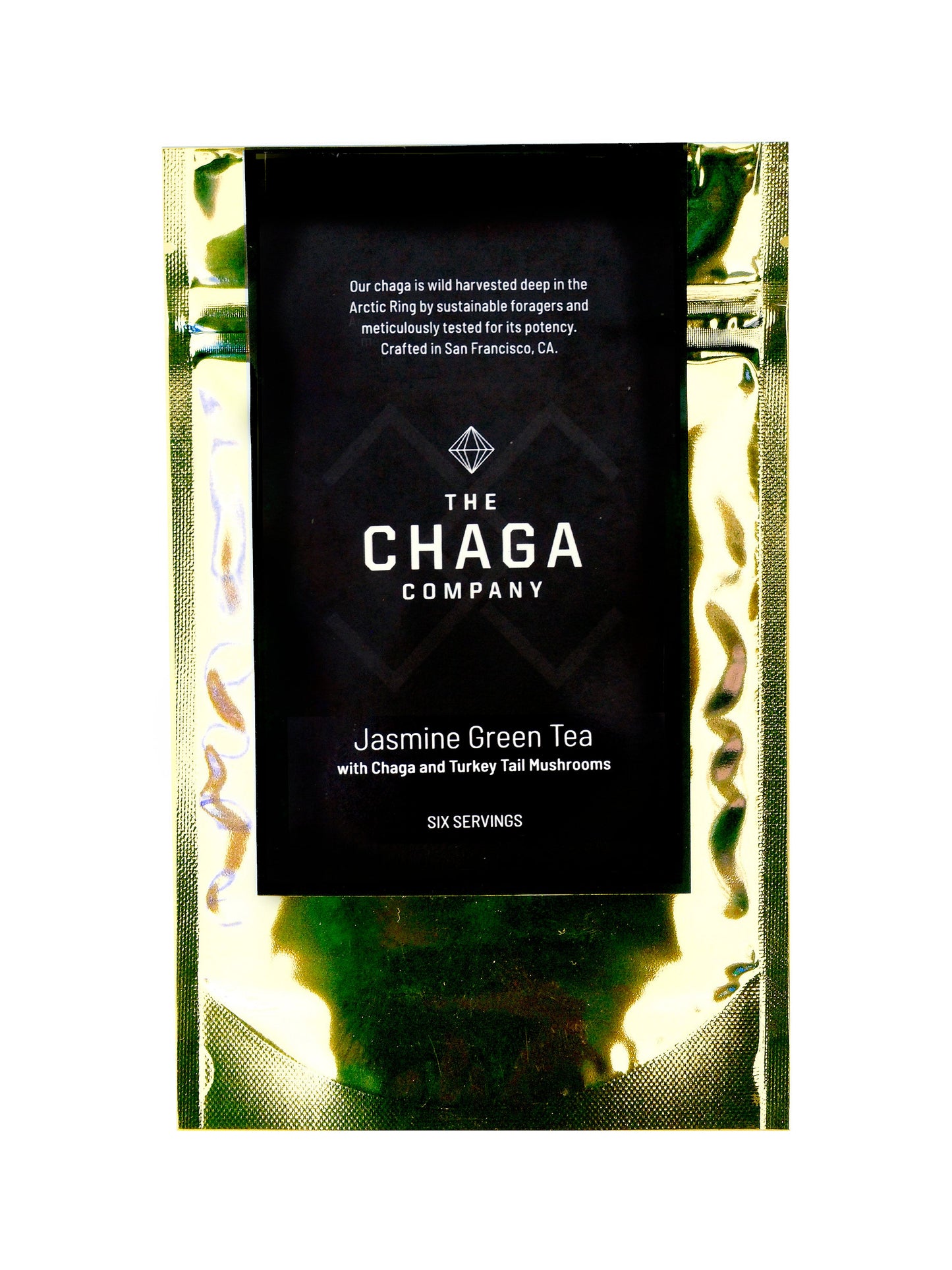 3 pack - Jasmine Green with Chaga Six Servings by The Chaga Company