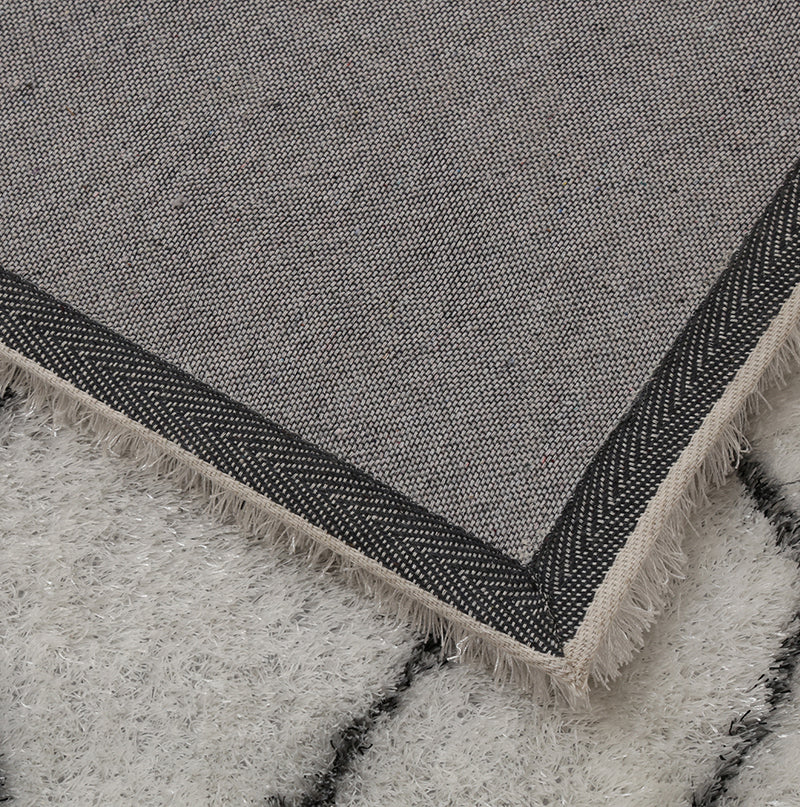 "Aria Collection" Soft Pile Hand Tufted Shag Area Rug