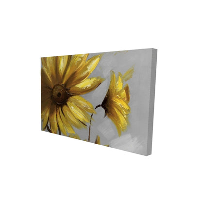 Mountain arnica flowers - 20x30 Print on canvas