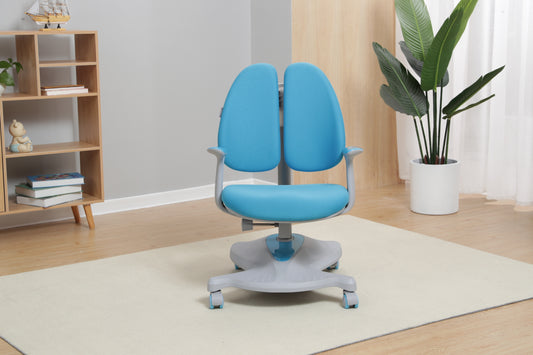 Ergonomic Height Adjustable Kids Chair Model C07/Blue