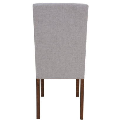 Orisfur. Upholstered Dining Chairs - Dining Chairs Set of 2 Fabric Dining Chairs with Copper Nails