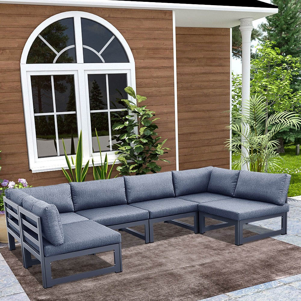 Outdoor sofa 6 pieces