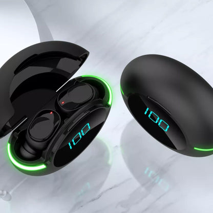 BestBuds TWS Earbuds w/ Wireless Digital Display Charging Case by VYSN