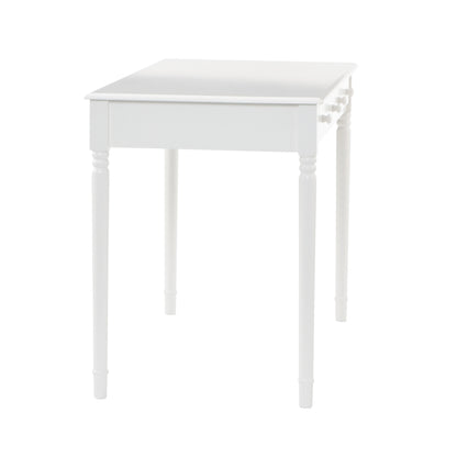 Writing 2-Drawer Desk – Crisp White