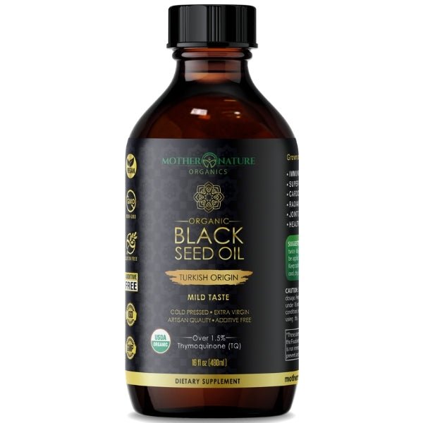 Black Seed Oil Turkish by Mother Nature Organics