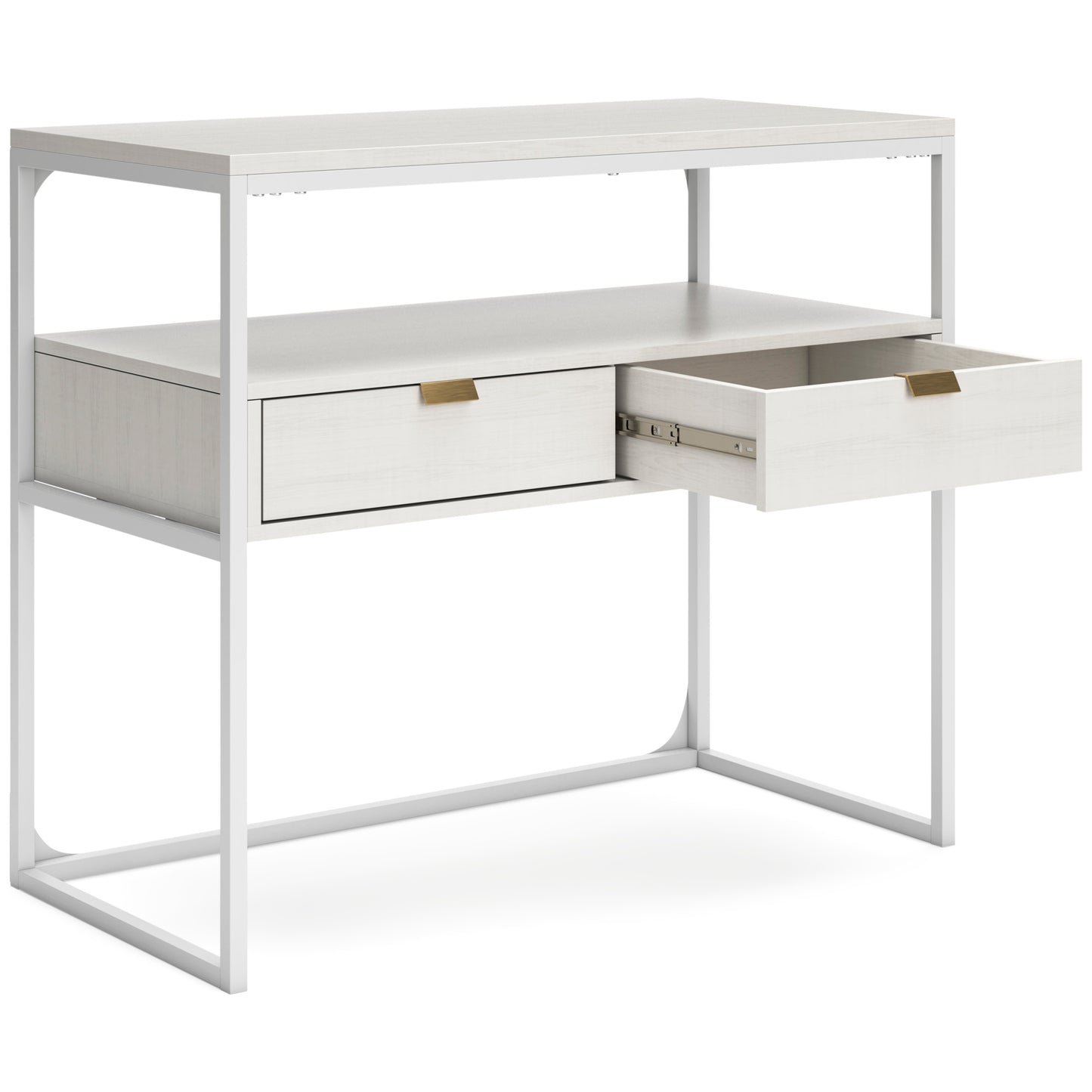 Ashley Deznee White Contemporary Credenza H162-15