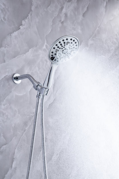 6 In. Detachable Handheld Shower Head Shower Faucet Shower System