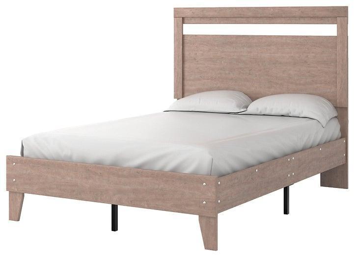 Ashley Flannia Gray Casual Full Panel Platform Bed EB2520B2