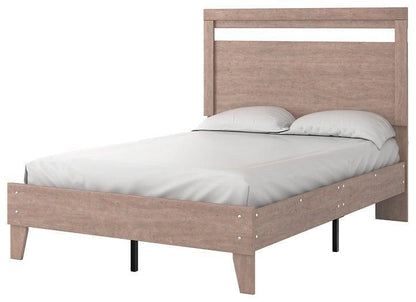 Ashley Flannia Gray Casual Full Panel Platform Bed EB2520B2