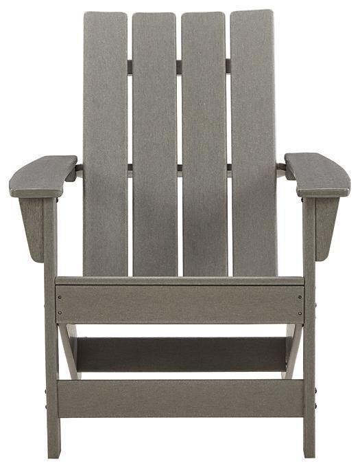 Ashley Visola Gray Contemporary Adirondack Chair P802-898