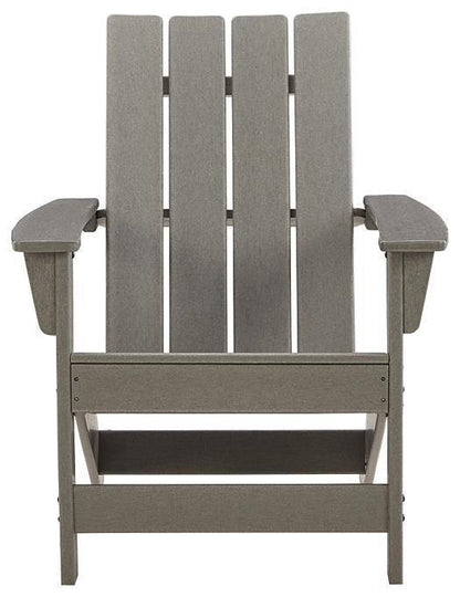 Ashley Visola Gray Contemporary Adirondack Chair P802-898