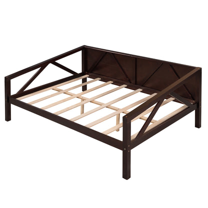 Full size Daybed, Wood Slat Support, Espresso