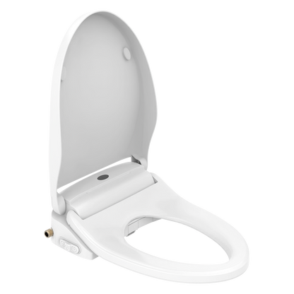 B011 Elongated LED Light Electric Bidet Toilet Seat Heated Toilet Seat with Warm Air Dryer and Night Light