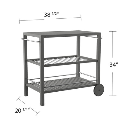 Bajarno Outdoor Bar Cart