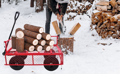 Tools cart Wagon Cart Garden cart trucks make it easier to transport firewood