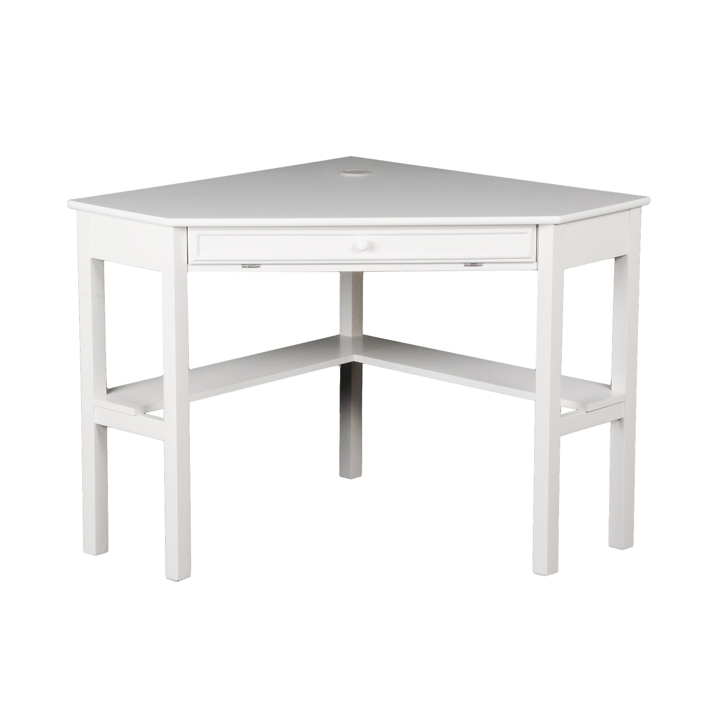 Wardboro Corner Computer Desk - White