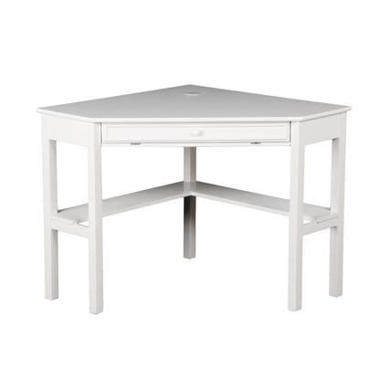 Wardboro Corner Computer Desk - White