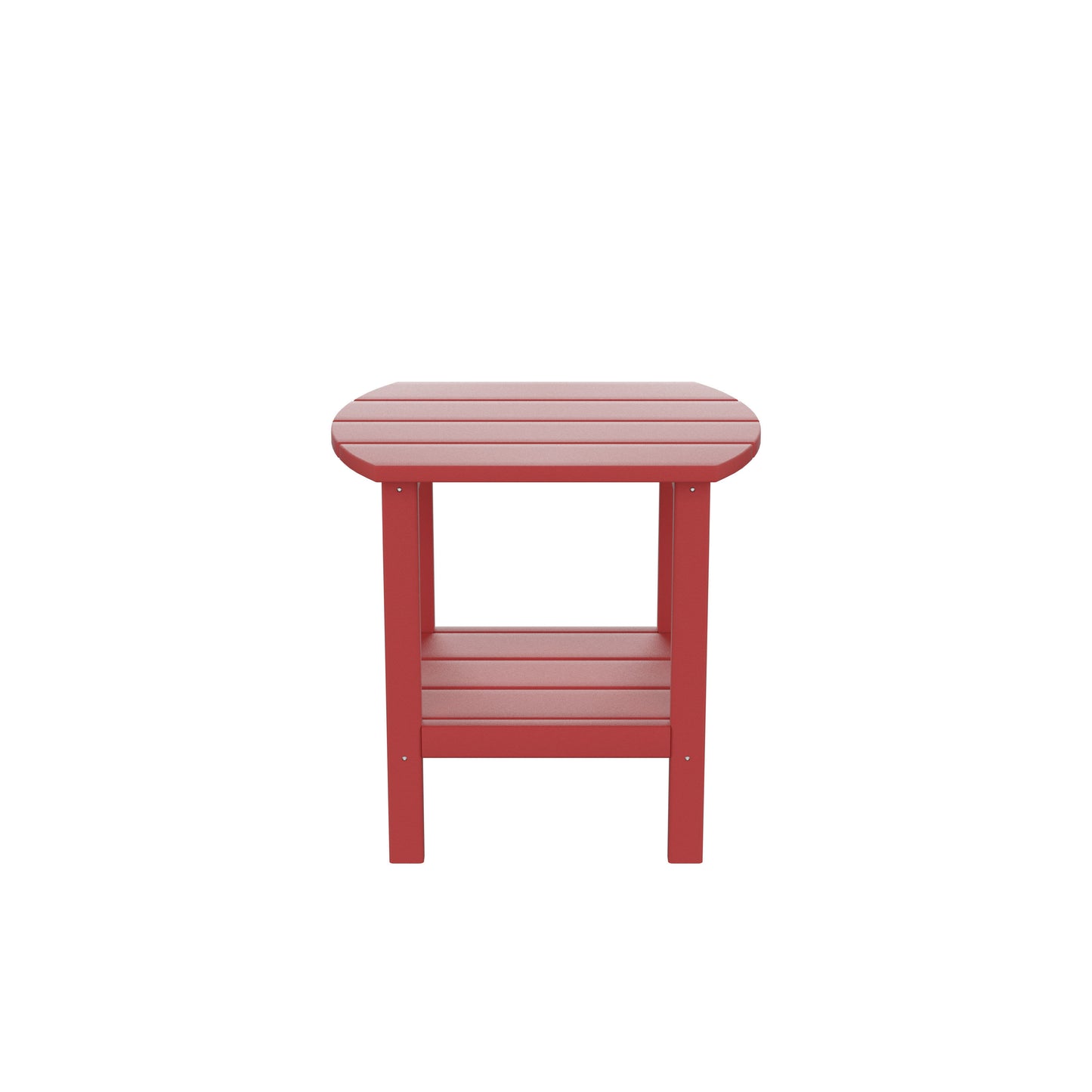 HDPE side table,adirondack table,porch table, patio table for outdoor and pool Red