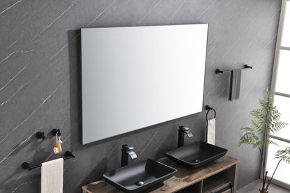 60x 36Inch LED Mirror Bathroom Vanity Mirror with Back Light, Wall Mount Anti-Fog Memory Large Adjustable Vanity Mirror