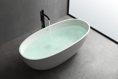 LTL needs to consult the warehouse address Bathtub 1650mm free standing artificial stone solid surface bathtub