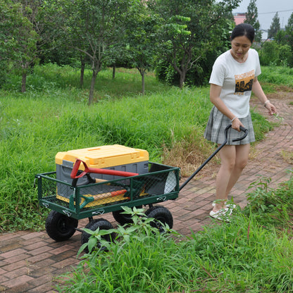 Wagon Cart Garden cart trucks make it easier to transport firewood