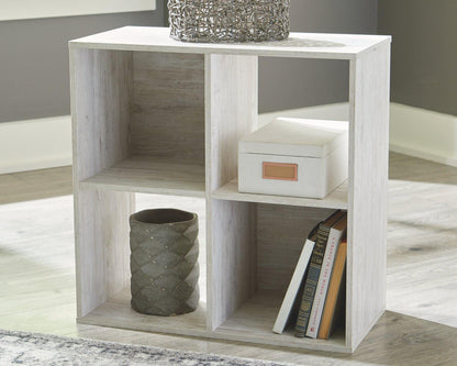 Ashley Paxberry Whitewash Casual Four Cube Organizer EA1811-2X2