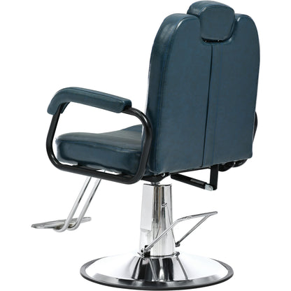 Deluxe Reclining Barber Chair with Heavy-Duty Pump for Beauty Salon Tatoo Spa Equipment