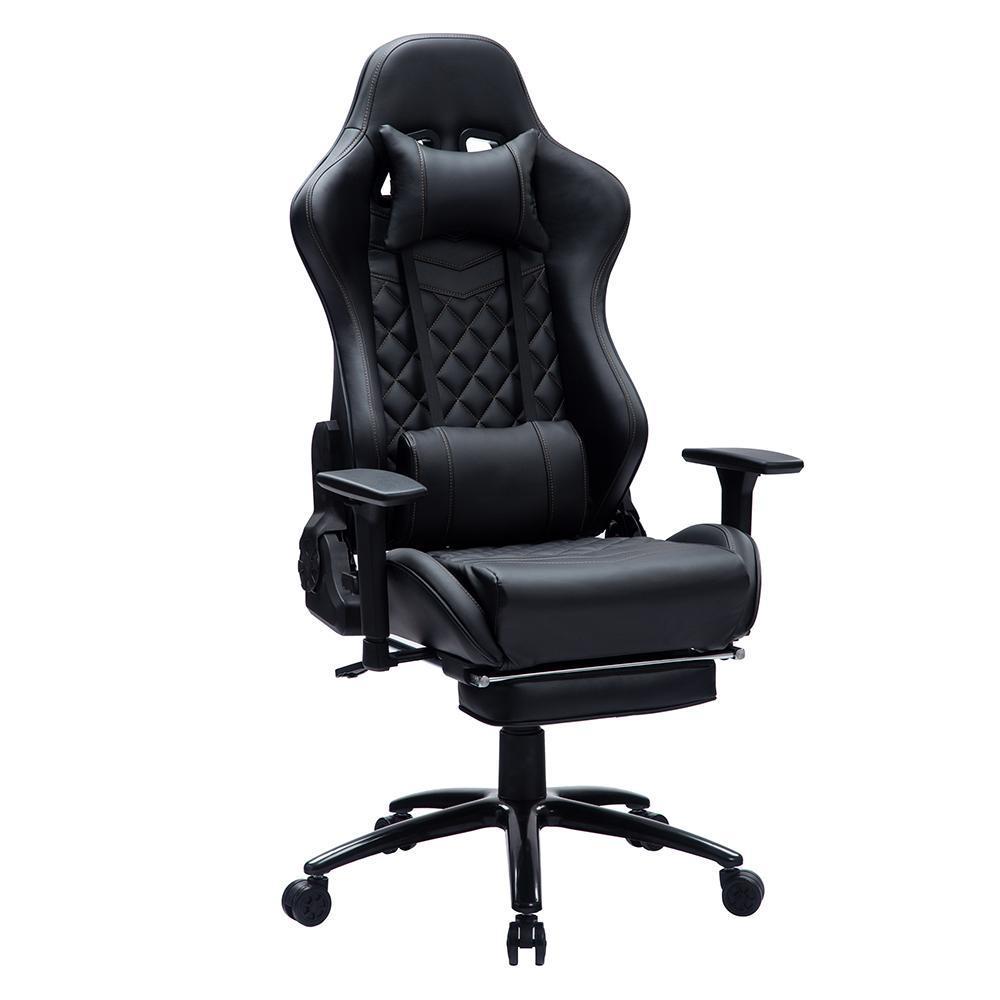 Vanbow.Seat Height Adjustable Swivel Racing Office Computer Ergonomic Video Game Chair