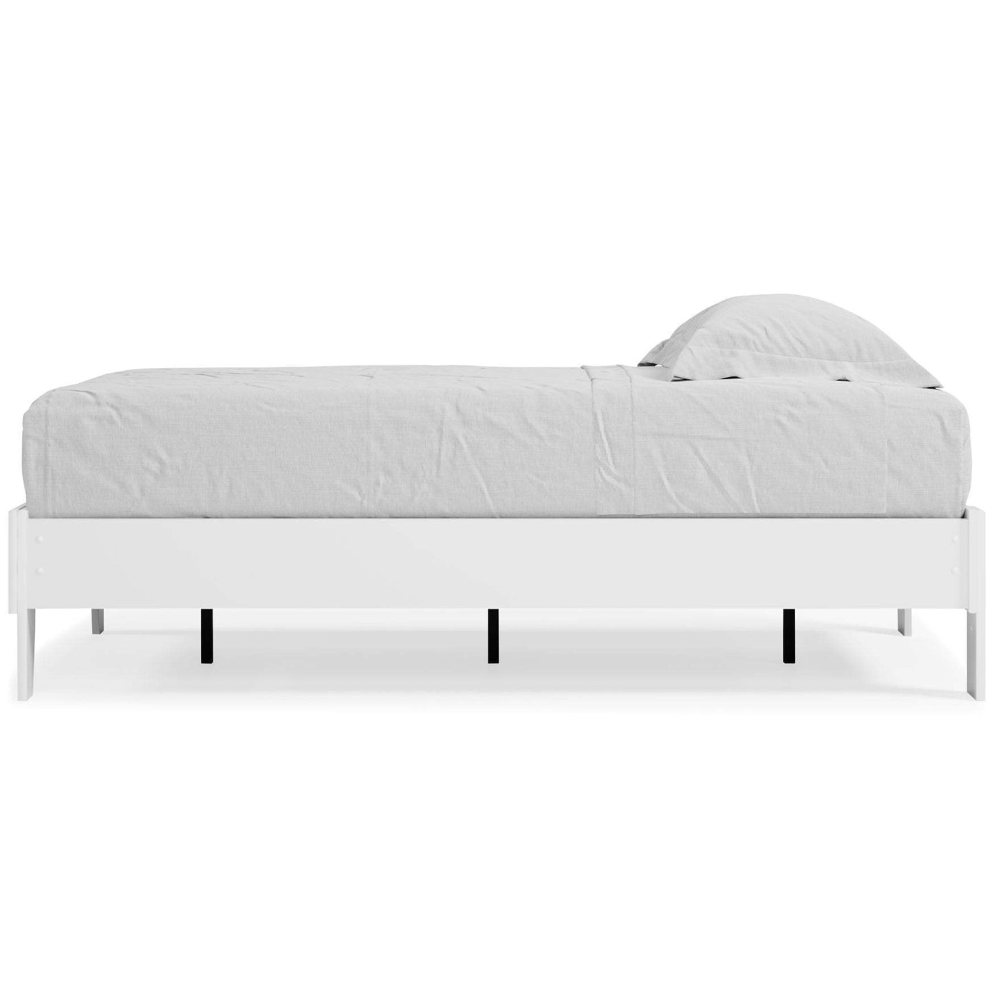 Ashley Piperton White Contemporary Twin Platform Bed EB1221-111