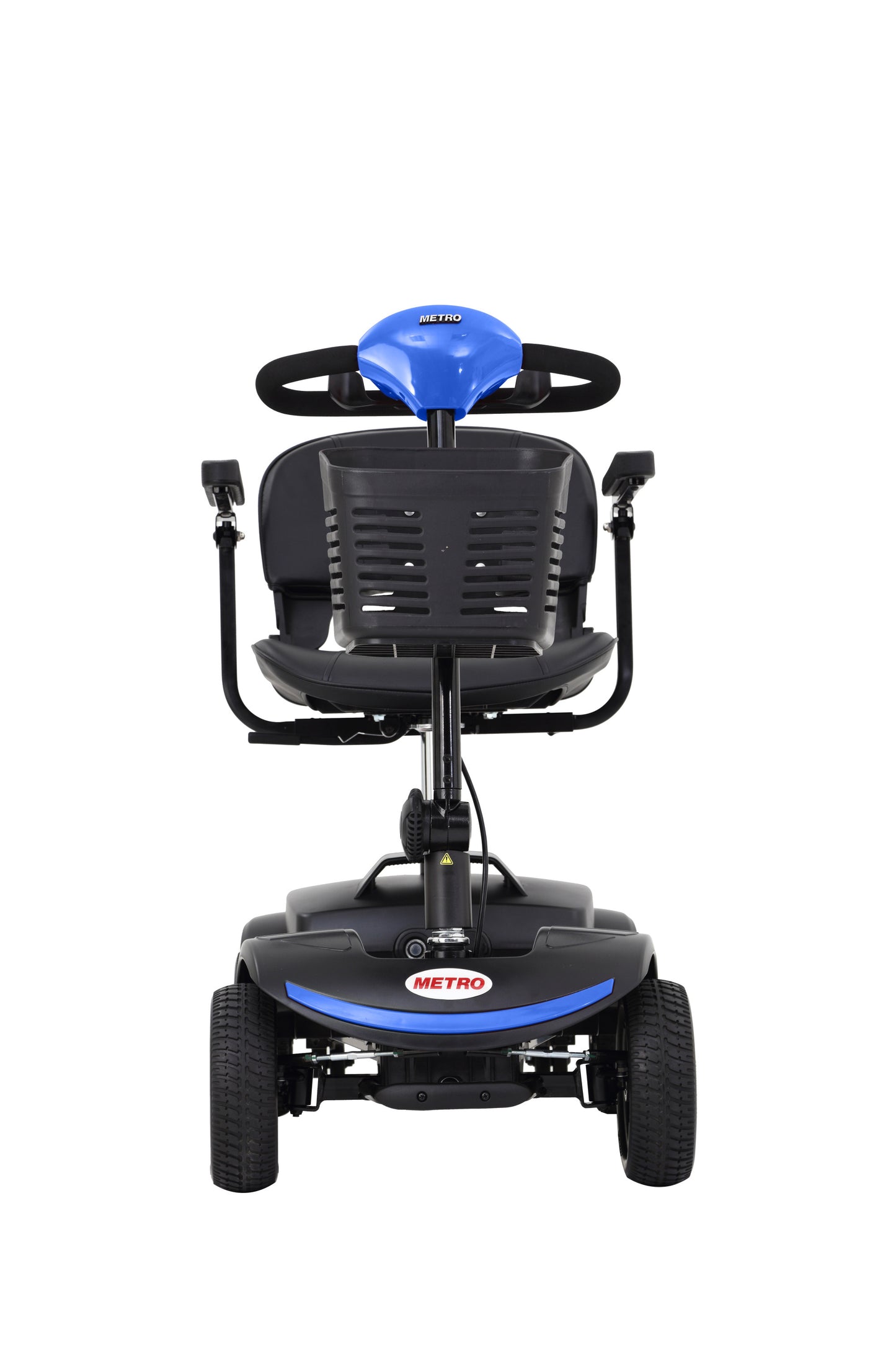 [NO LED LIGHT]  Compact Mobility Scooter-Frosted Blue