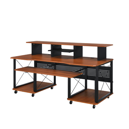 ACME Megara Music Desk, Cherry & Black Finish OF00988