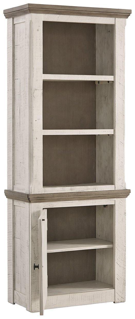 Ashley Havalance Two-tone Casual Left Pier Cabinet W814-33