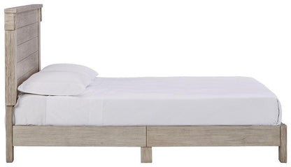 Ashley Hollentown White Washed Casual Full Panel Bed B434-72