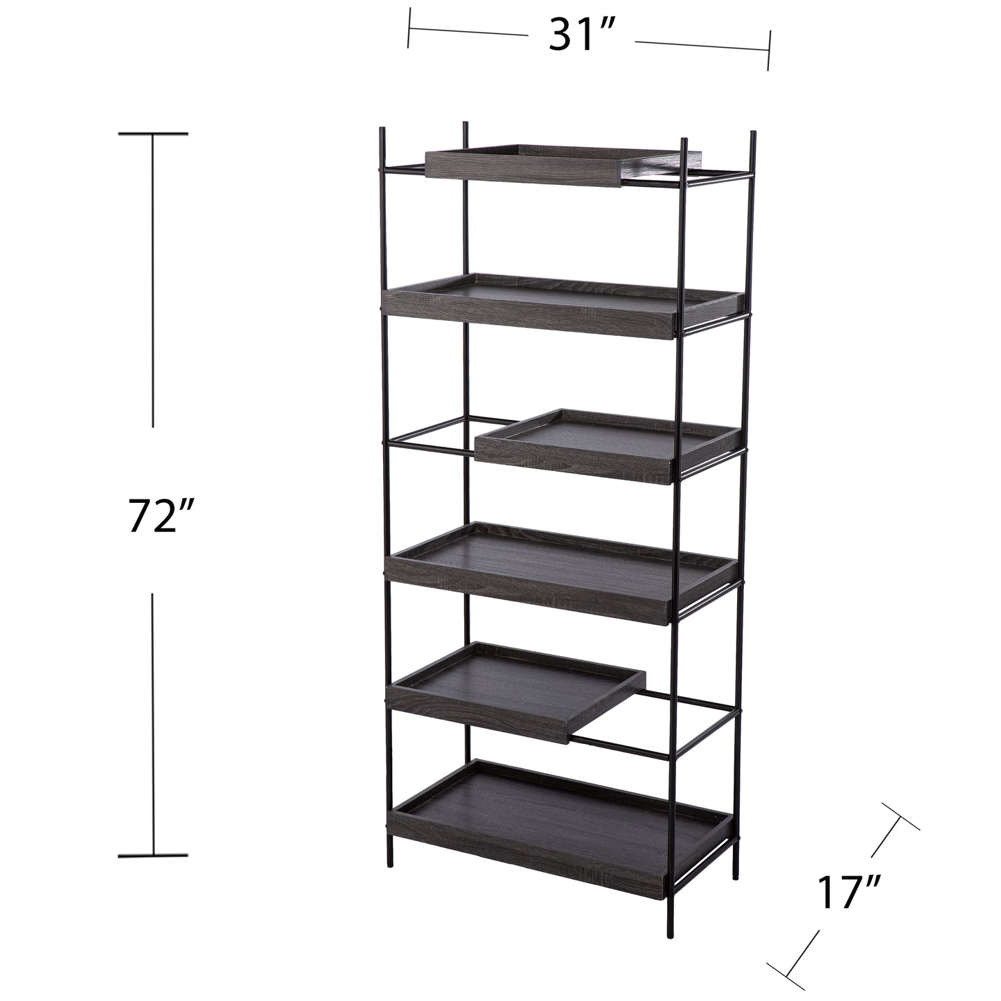 Deckenly Sliding Shelf Etagere