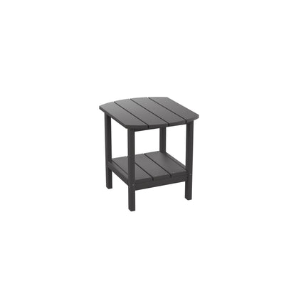 HDPE side table,adirondack table,porch table, patio table for outdoor and pool Gray