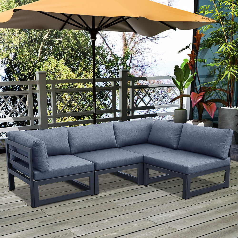 Outdoor sofa 4 pieces