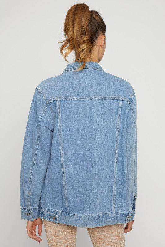 DENIM TRUCKER JACKET