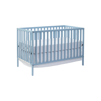 Palmer 3-in-1 Convertible Island Crib Baby Blue