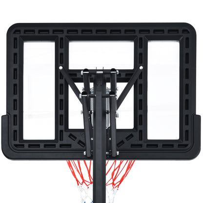 Portable Basketball Hoop Basketball System 8-10ft Height Adjustment for Youth Adults LED Basketball Hoop Lights, Colorful lights, Waterproof，Super Bright to Play at Night Outdoors,Good Gift for Kids