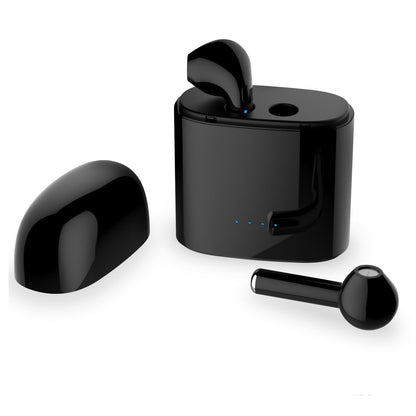 Dual Chamber Wireless Bluetooth Earphones With Charging Box by VistaShops