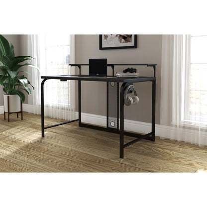 Ashley Lynxtyn 48" Black Contemporary Home Office Desk H400-110