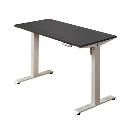 Florence Wood and Metal Electric Height Adjustable Motion Desk in Black