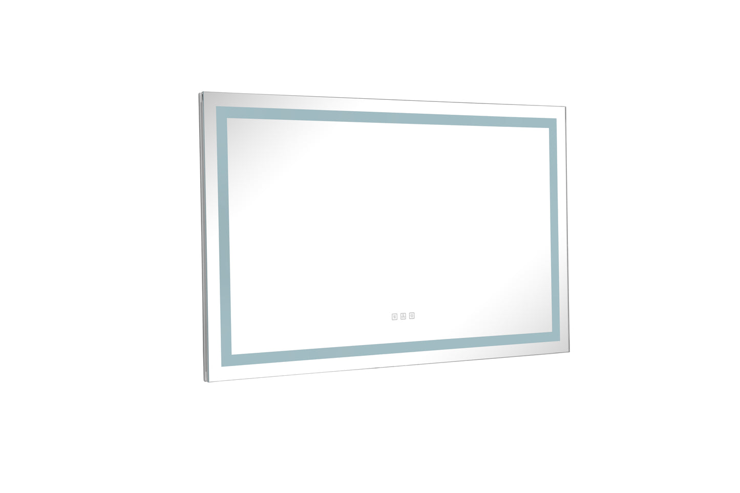 48 x 36 Inch LED Mirror Bathroom Vanity Mirrors with Lights, Wall Mounted Anti-Fog Memory Large Dimmable Front Light Makeup Mirror