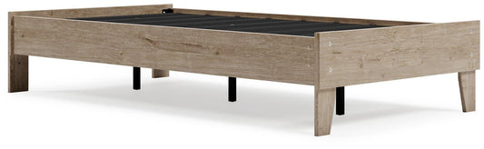 Ashley Oliah Natural Contemporary Twin Platform Bed EB2270-111