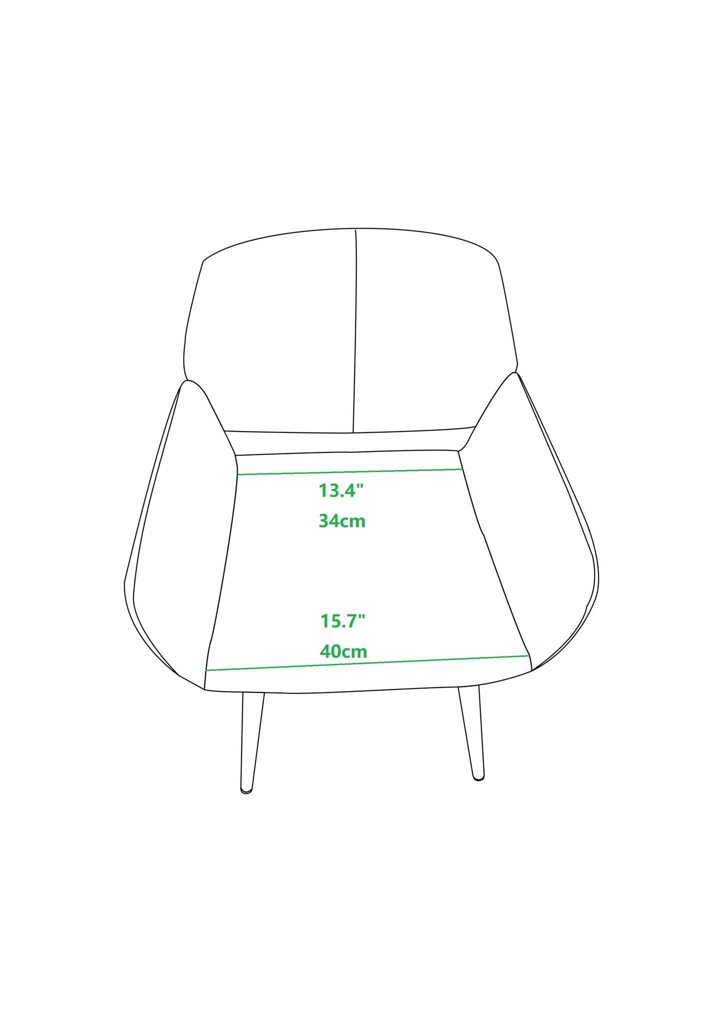 Velet Upholstered Side Dining Chair with Metal Leg(Yellow velet+Beech Wooden Printing Leg),KD backrest