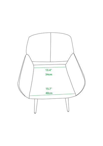 Velet Upholstered Side Dining Chair with Metal Leg(Yellow velet+Beech Wooden Printing Leg),KD backrest