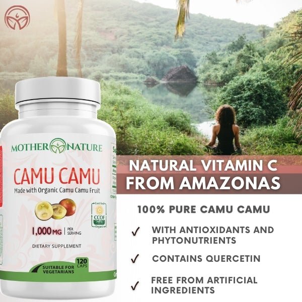 Camu Camu Capsules by Mother Nature Organics